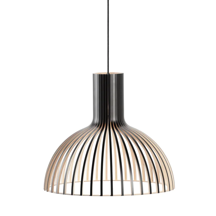 Secto - Victo Small 4251 Pendelleuchte, Ø 45 x H 39 cm, schwarz
