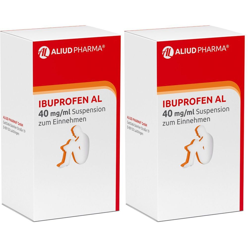 Ibuprofen AL 40 mg/ml Suspension bei Fieber und Schmerzen