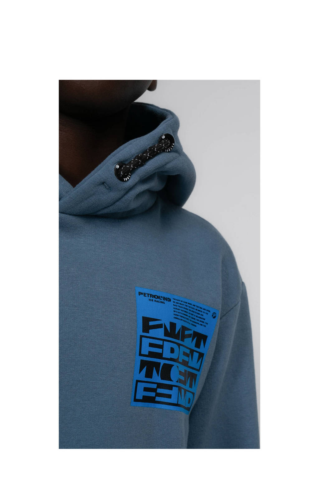 Petrol Industries hoodie blauw