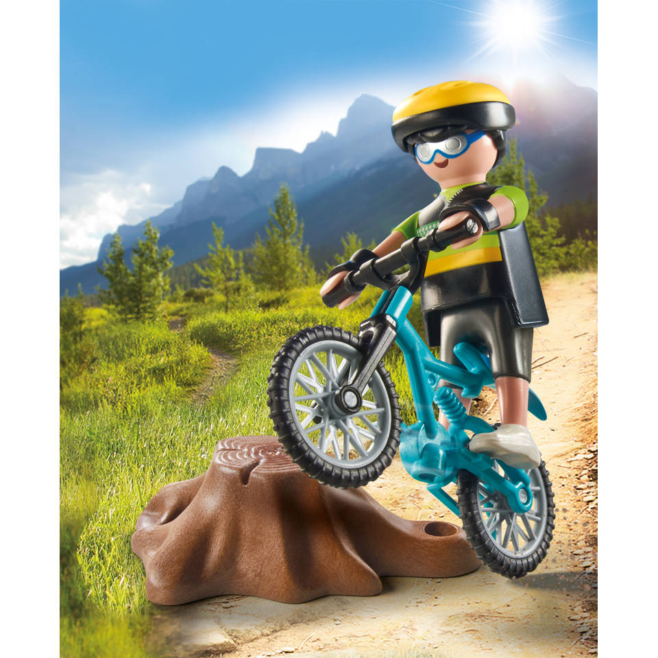 PLAYMOBIL SpecialPLUS mountainbiker 71756