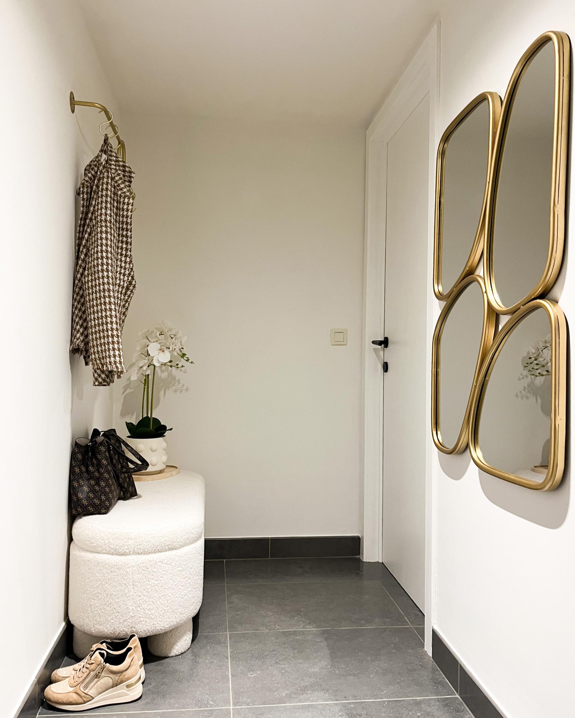 Wandspiegel DIANCEY 70 cm 100 cm Metaal Goud