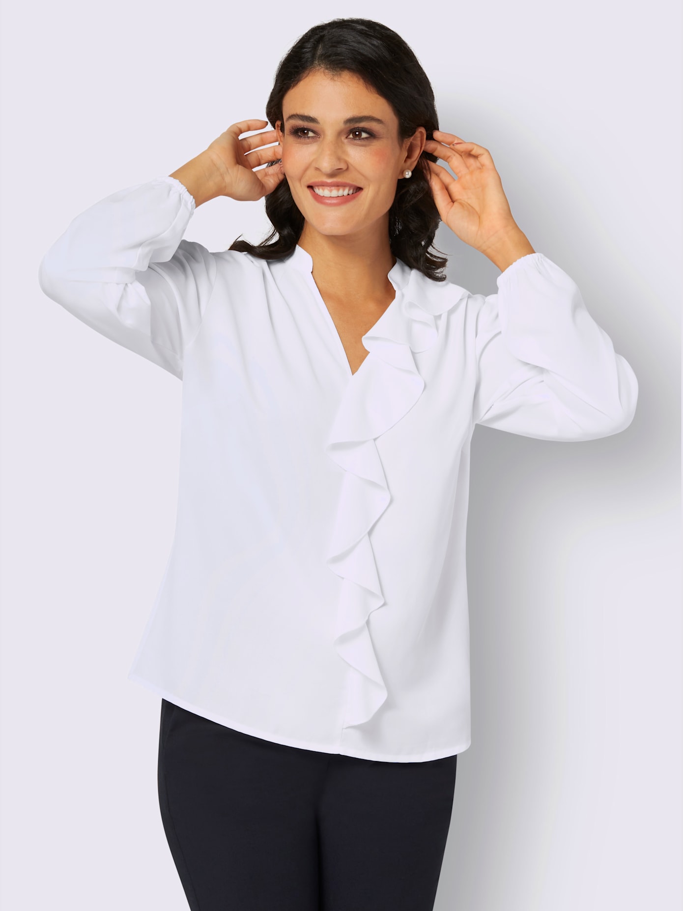Chemisier volants tendance