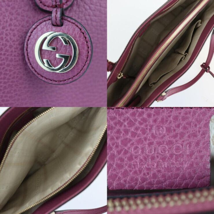 Gucci Vintage Gucci Handbag Purple