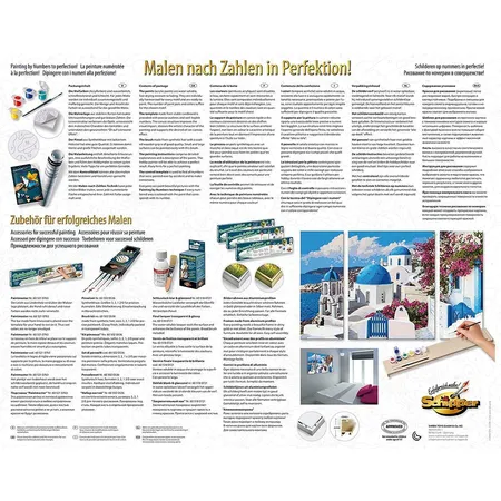 Schipper Malen nach Zahlen Santorin