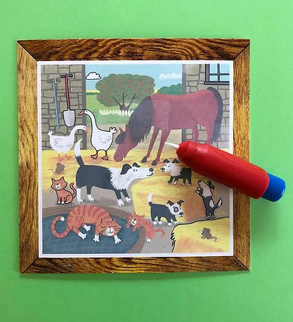 Tiger Tribe Buntstifte-Set - Magische Malwelt - Farm
