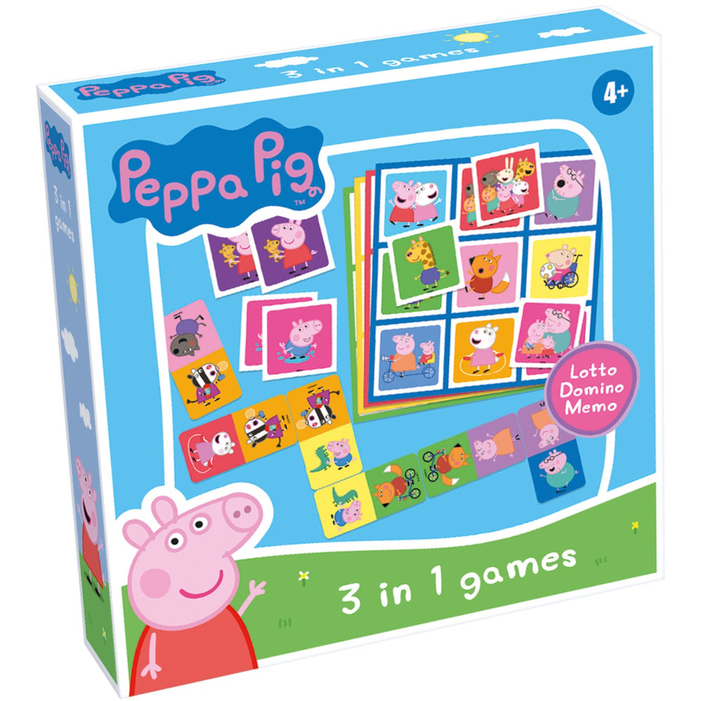 Køb Tactic Games Gurli Gris 3 I 1 Memo, Lotto, Domino