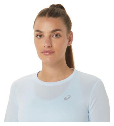Maillot manches longues Asics Core Run Bleu Femme
