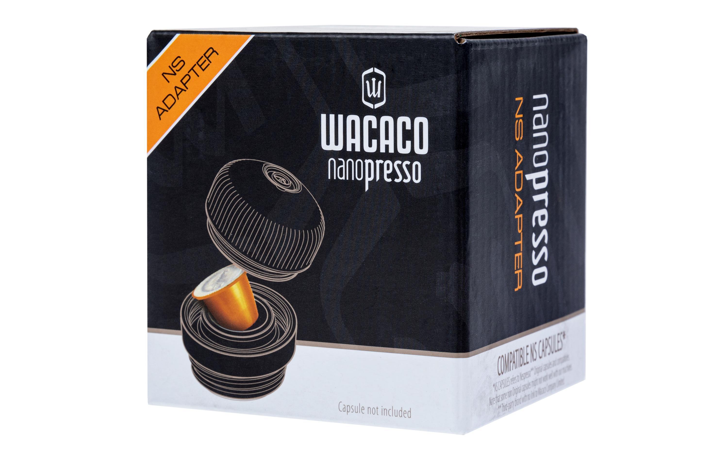 Reisekaffeemaschine Nanopresso NS Adapter Nespresso KapselnAdapter für Nespresso Original Kapseln
