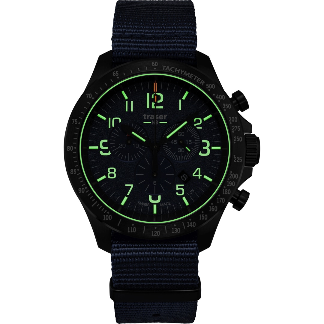 traser P67 Officer Pro Chrono Blue