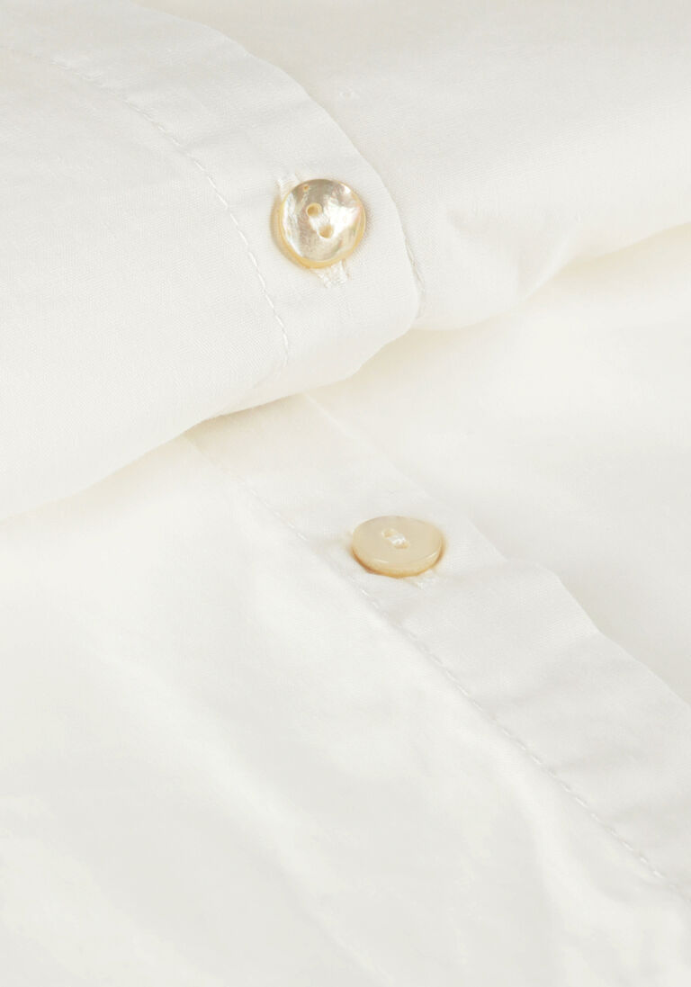 LIKE FLO witte like flo blouse woven maxi blouse