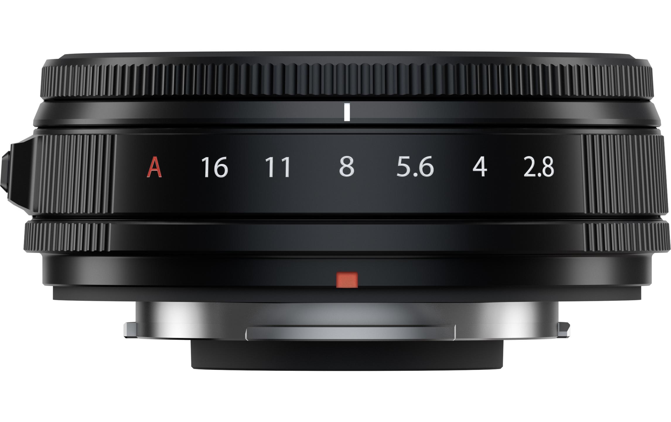 X-E5 XF 23mm F/2.8 Kit Schwarz<br>Spiegellose Digitalkamera mit einem leichten, kompakten Gehäuse mit Objektiv