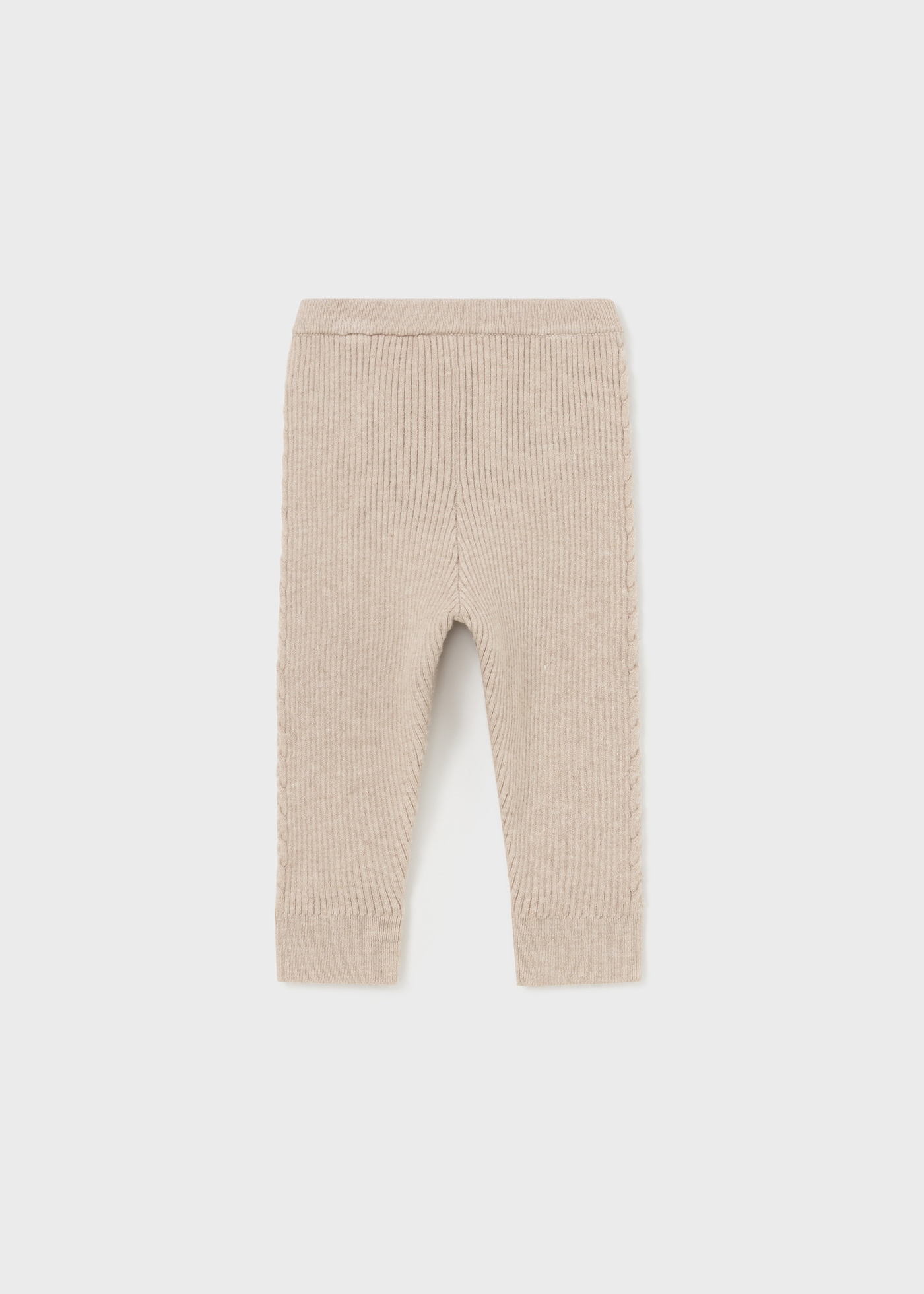 Leggings caneladas para bebês