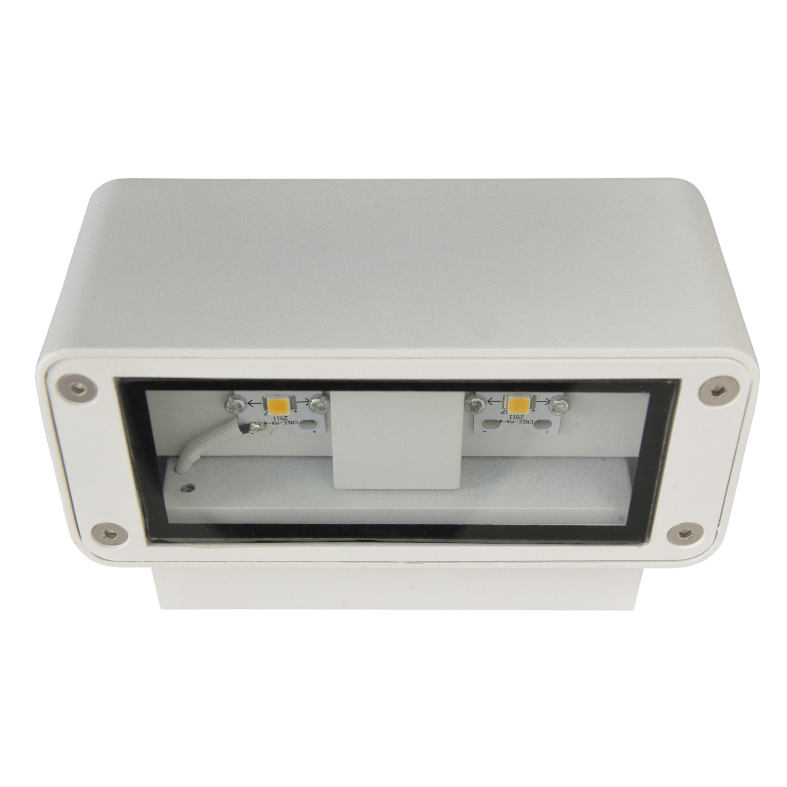 LED-Außenwandleuchte ALVENA - weiß - 15 cm