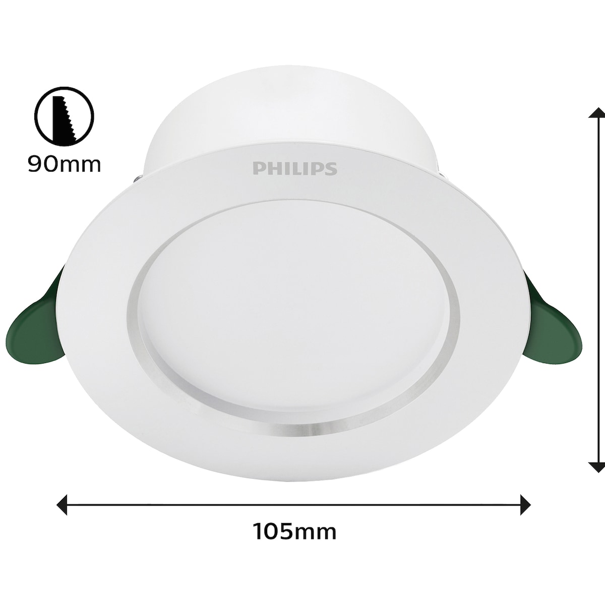 Philips Diamond Cut Ceiling spotlys 2W (105mm)