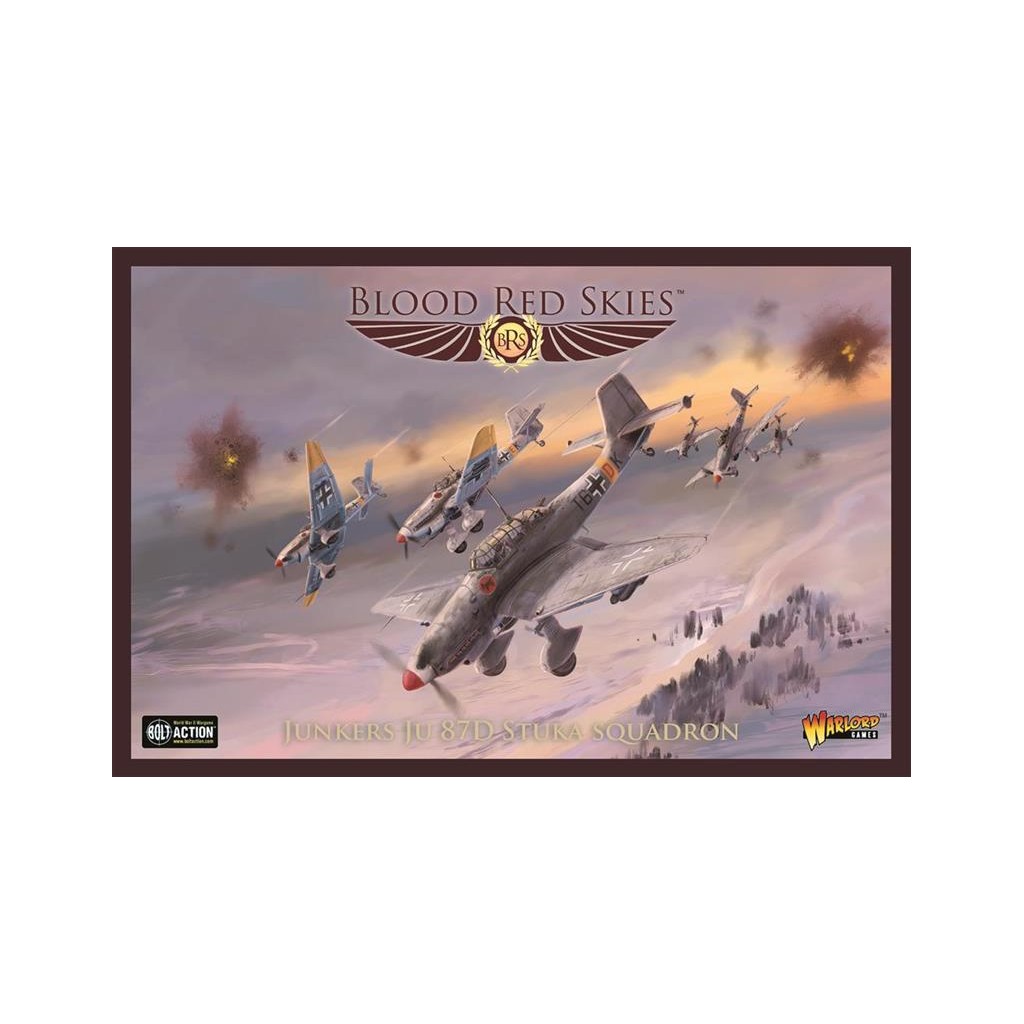 Blood Red Skies - German - Ju 87D Stuka Squadron, 6 planes