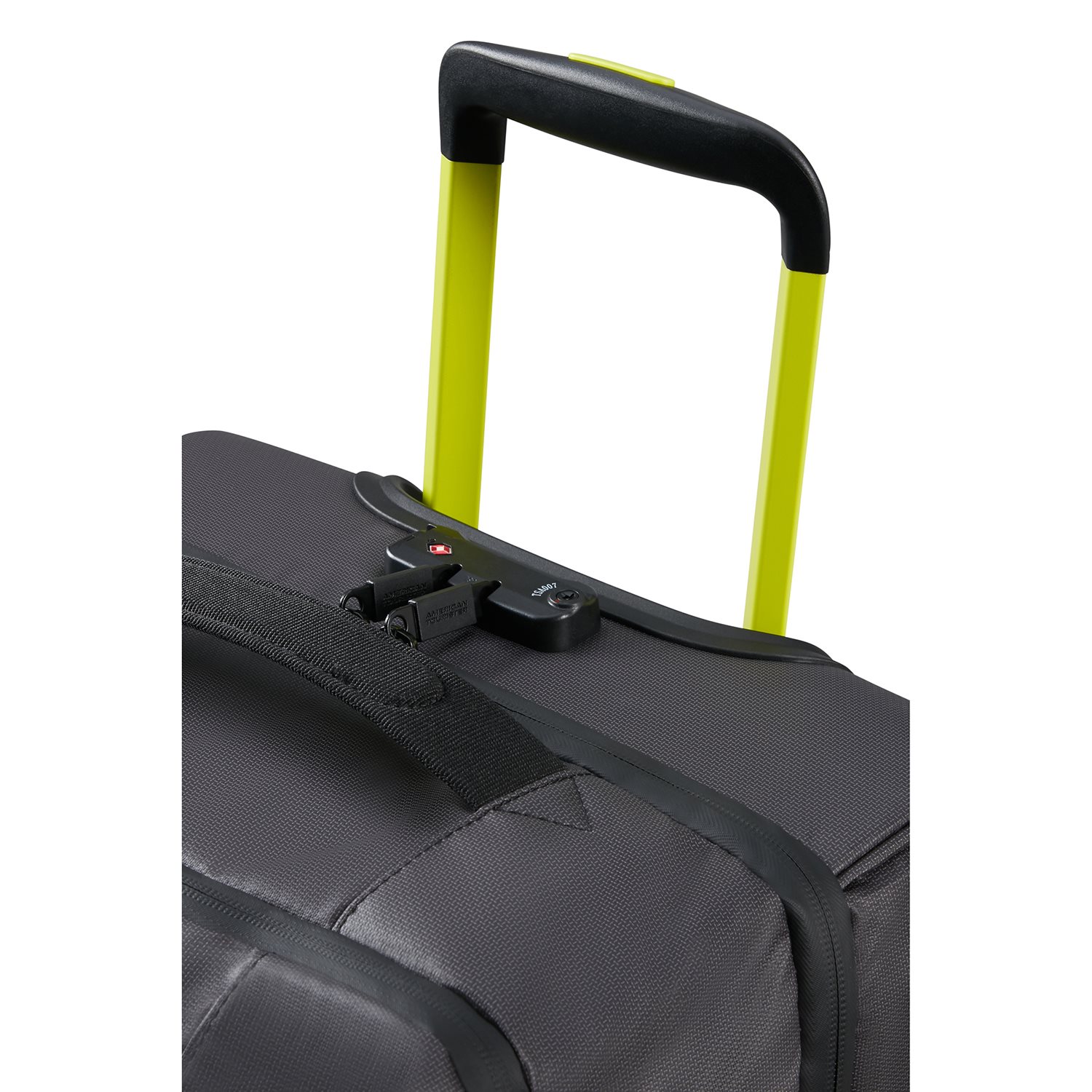 American Tourister Urban Track Duffle/Wheels L Coated black/lime