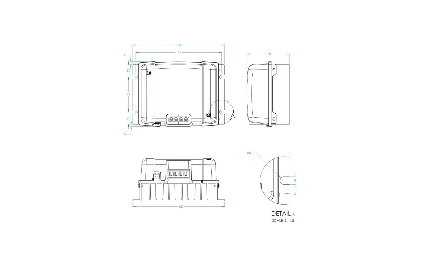 Orion-Tr Smart 48 V/12 V 30A<br>Isolierter Ladewandler