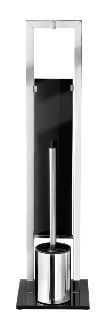 Wenko Edelstahl Stand WC-Garnitur RIVALTA