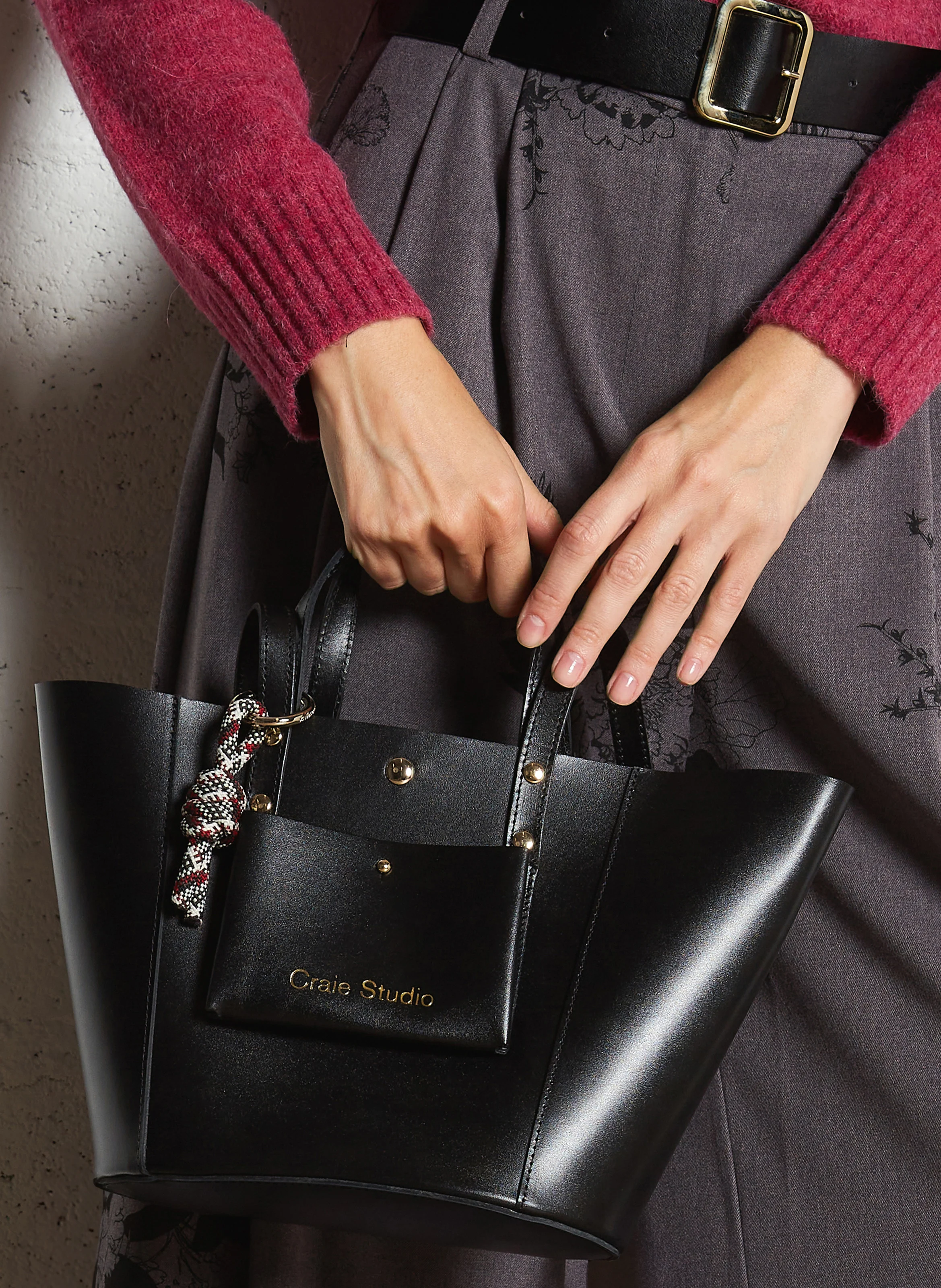 NOTE - Sac en cuir | Noir