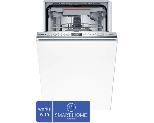 Bosch SPV4HMX49E volledig geïntegreerde vaatwasser, 44,8 x 81,5 x 55 cm, voor 10 couverts, inhoud 9,5 l, 44 dB(A)