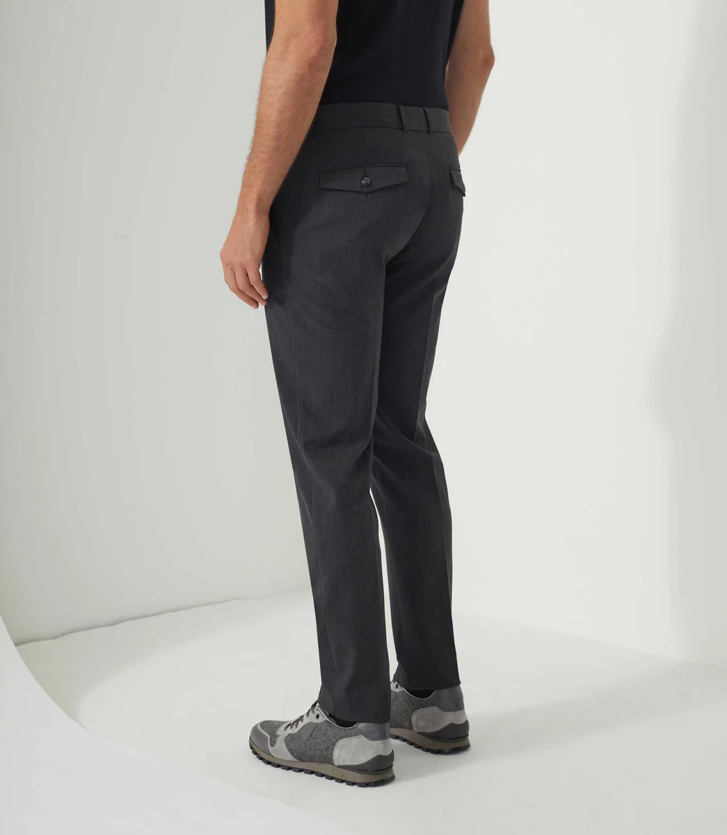 Pantalon ville gris moyen 