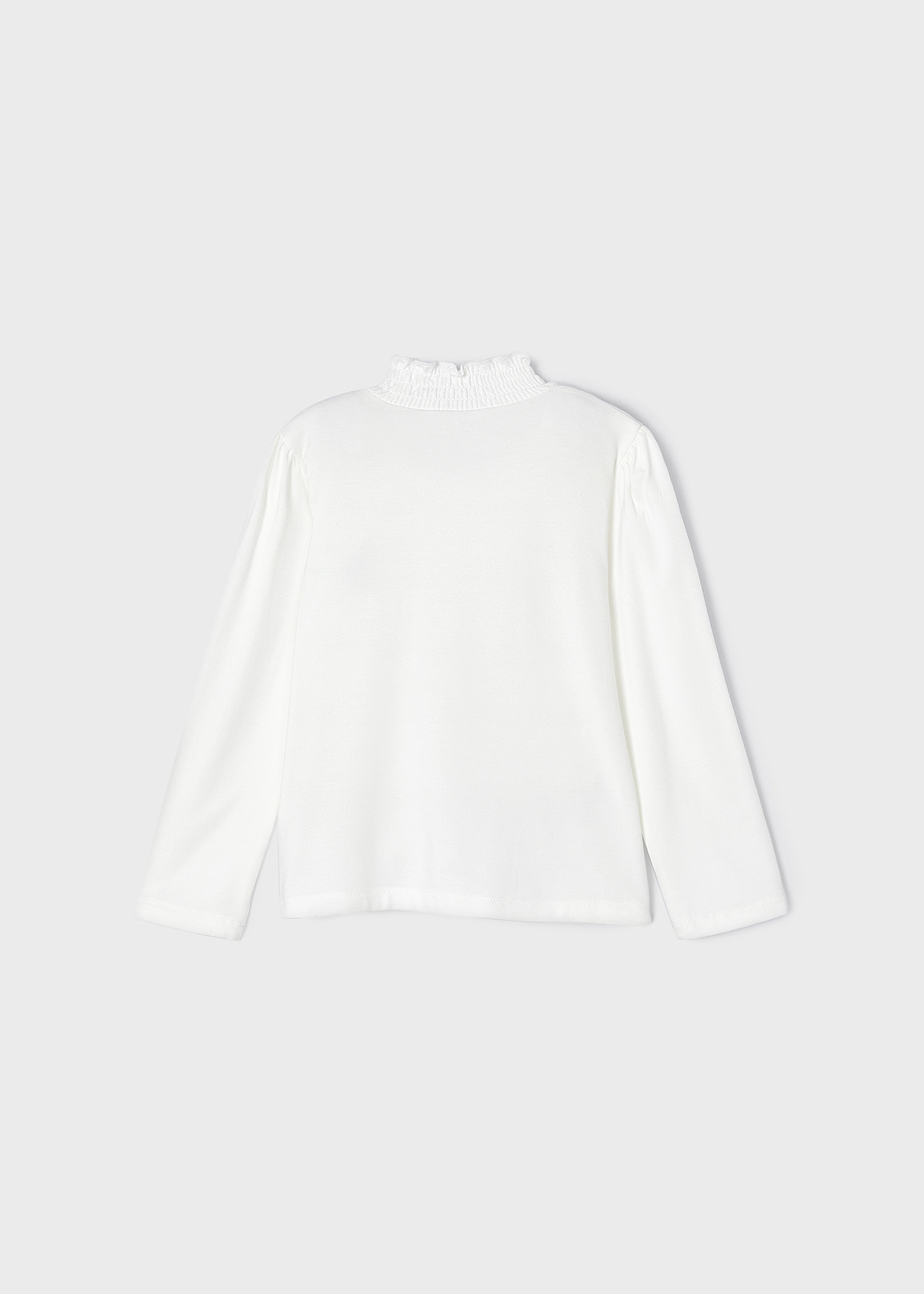 Camiseta feminina estampada com meio cisne