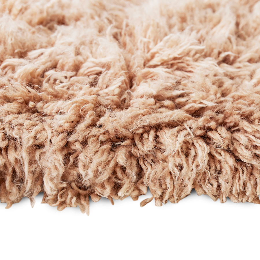 Vloerkleed Fluffy soft pink 200x300 cm