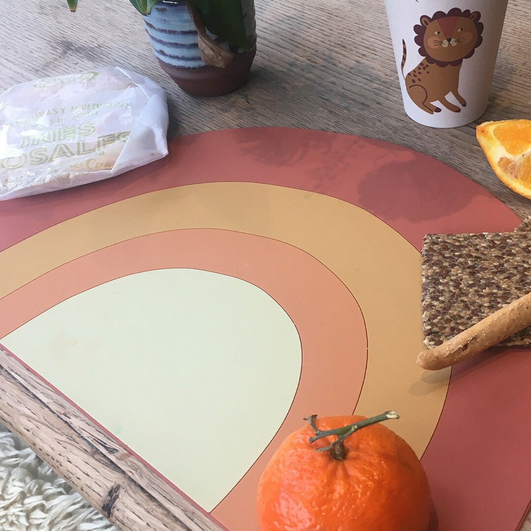 Studio loco placemat regenboog - multi