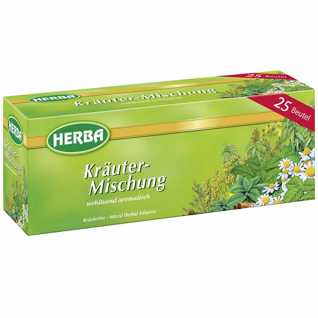 Herba Tee Kräuter Mischung 25 Beutel 37,5g MHD:30.10.28