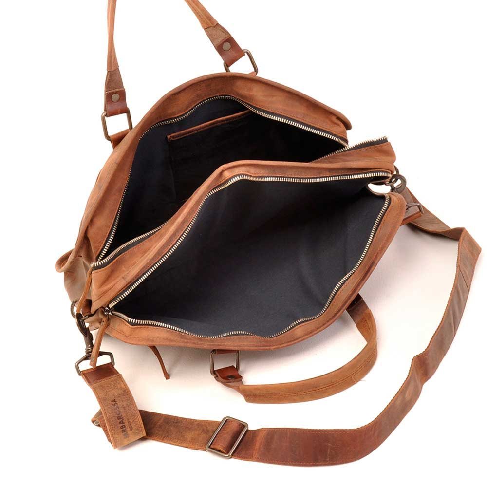 Berba Barbarossa Laptoptas 17'' coffee