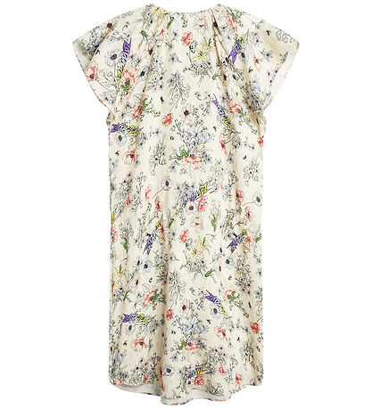 Zadig & Voltaire Kleid - Karolina - Cream m. Blumen
