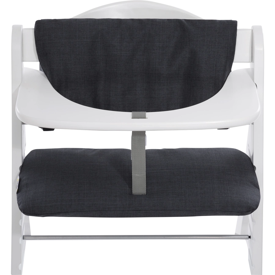 hauck Hochstuhlauflage Deluxe Melange Charcoal