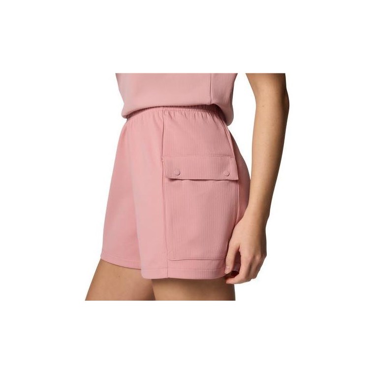 Columbia W Granite Point Knit Short 5 Inch Eraser Pink