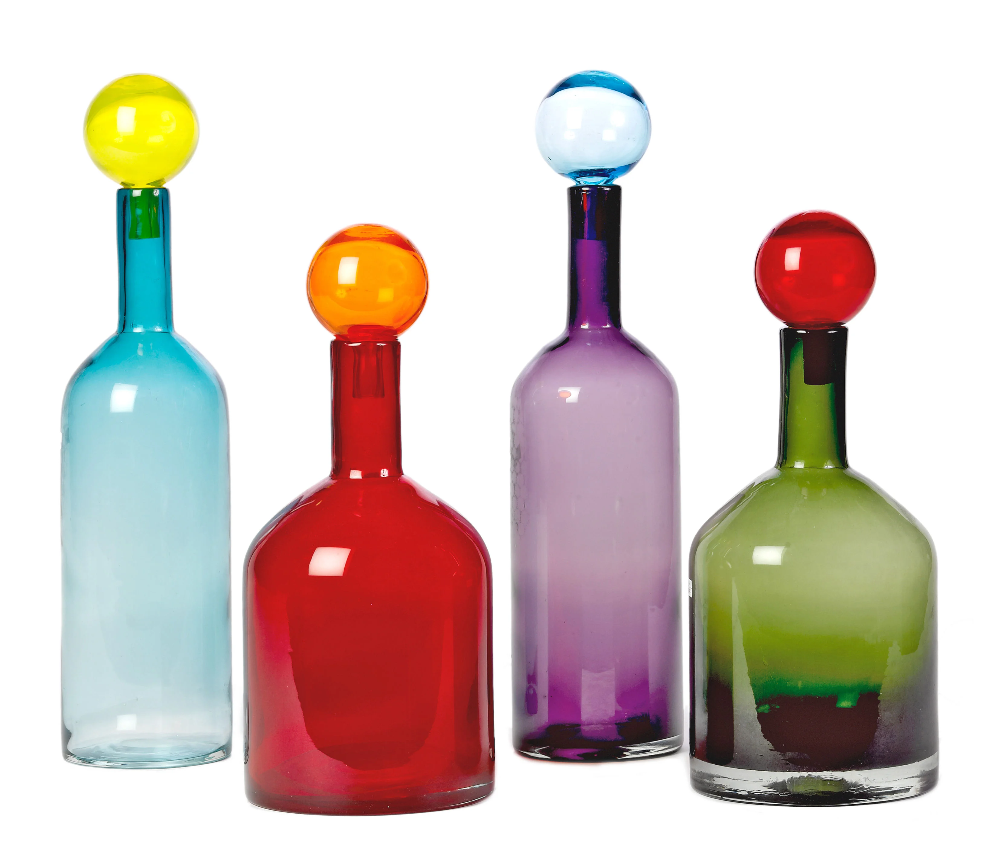 BUBBLES & BOTTLES - Carafe verre | Rouge