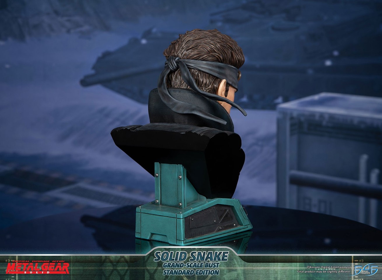 Metal Gear Solid (Solid Snake Grand-Scale Bust) RESIN Statue