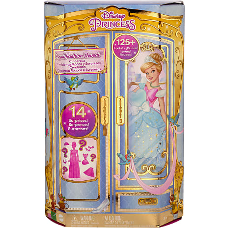 Disney Princess Askepot dukke med tilbehør