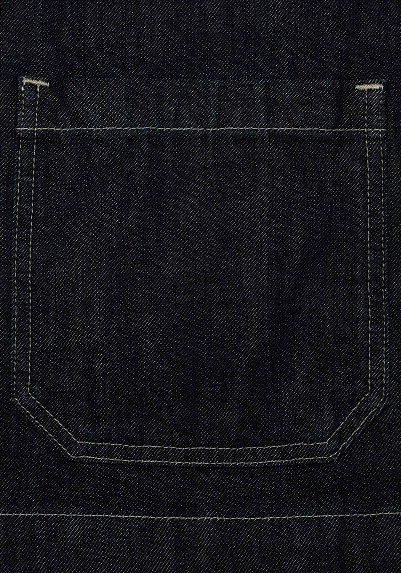 Nudie Jeans Jacke Anja Workwear Denim Jacket Dark Blue