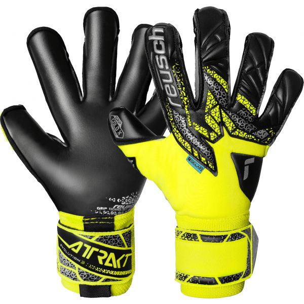 Reusch Luvas de Guarda-redes Attrakt Gold Evolution Goalkeeper Gloves 5570964-2025 8 Preto