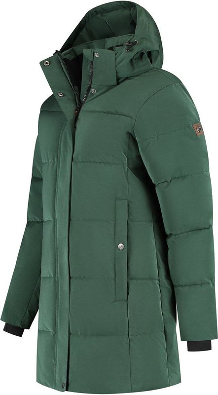 Travelin' Rissne Dames - Winterjas - Waterbestendig - Groen