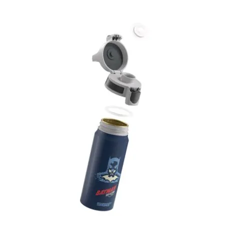 SIGG Aluminium Trinkflasche WMB ONE Batman into Action Blue 0.6 L