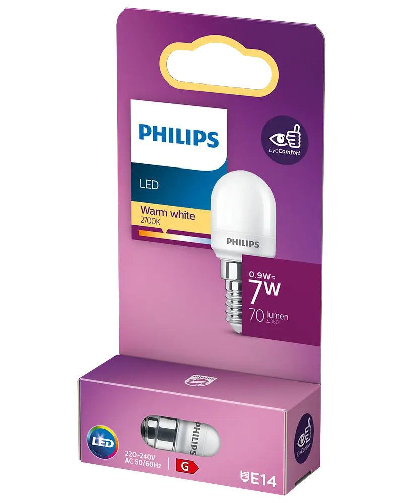 PHILIPS LED-pære 0,9W E14 T25