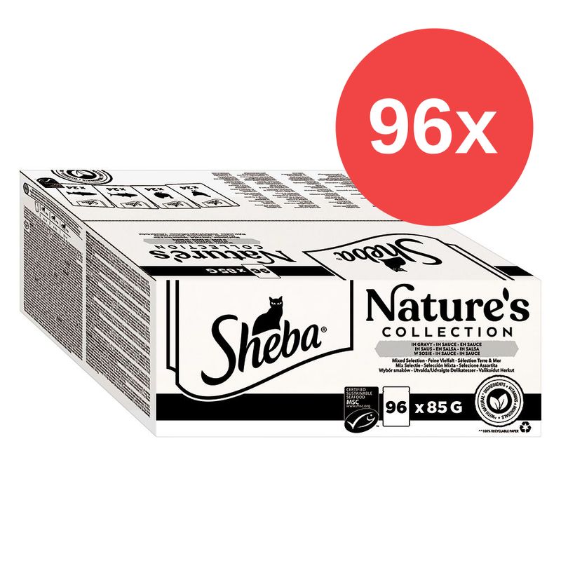 Sheba Nature's Collection 96 x 85 g en sauce