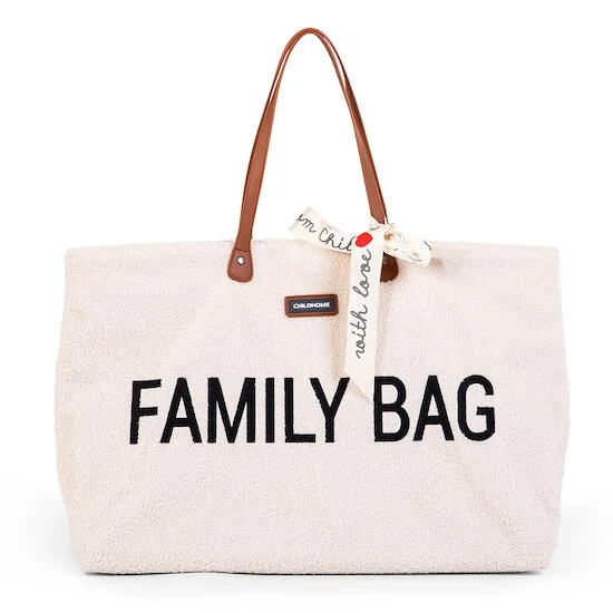 Teddy Family Bag   Ecru        de               Childhome
