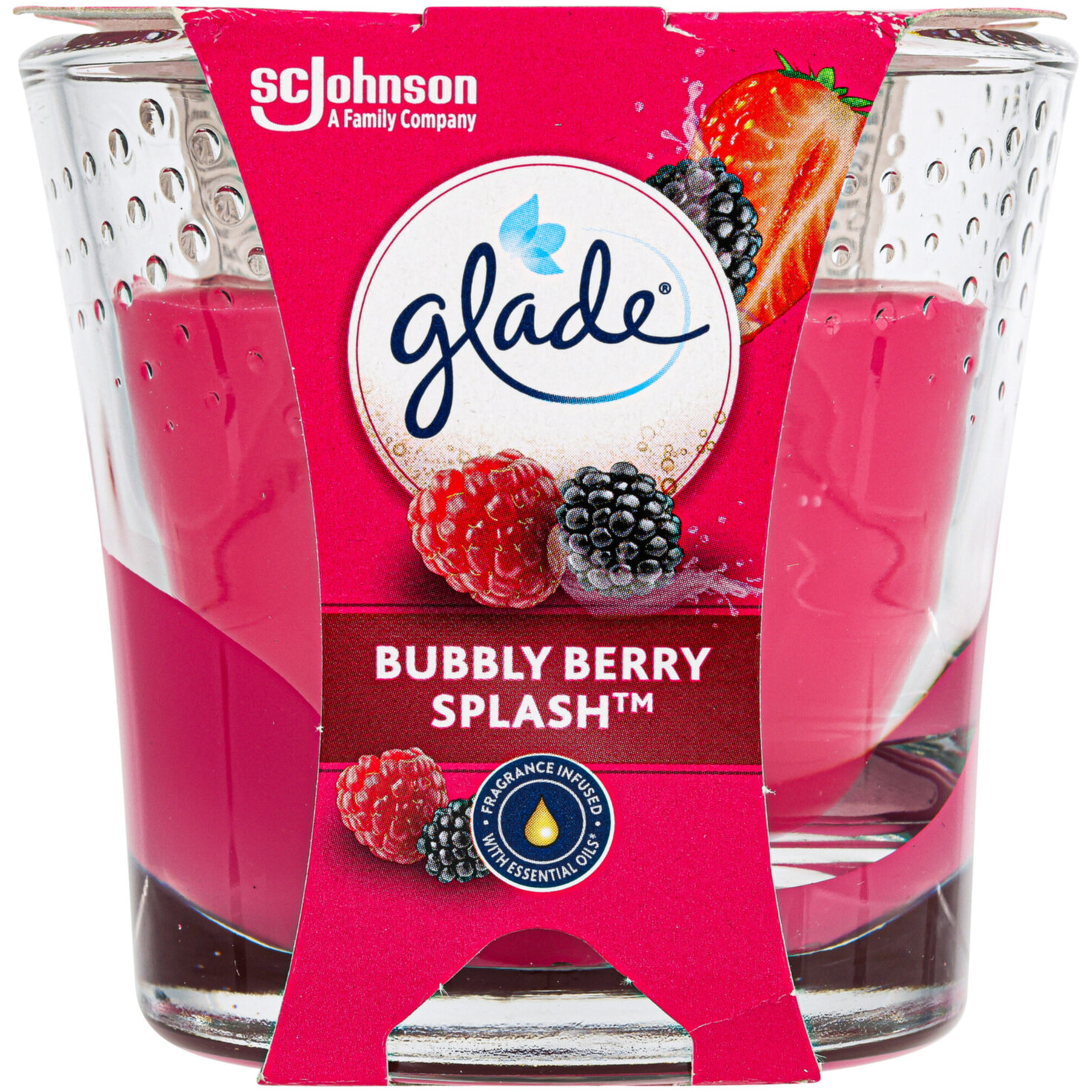 Glade Duftkerze Bubbly Berry Splash