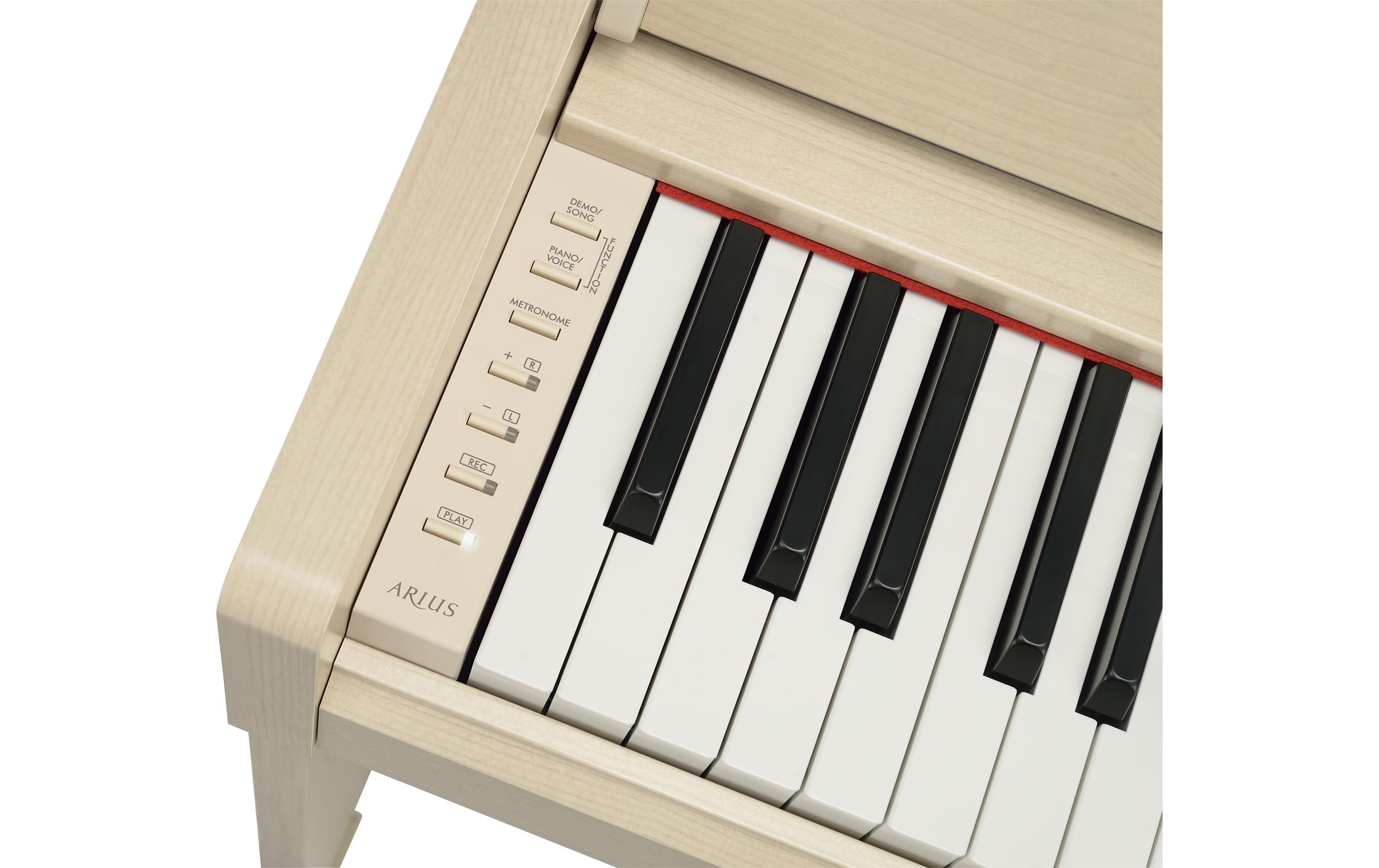 E-Piano Arius YDP-S35WA White Ash<br>E-Piano mit gewichtetem GHS-Keyboard mit 88 Tasten