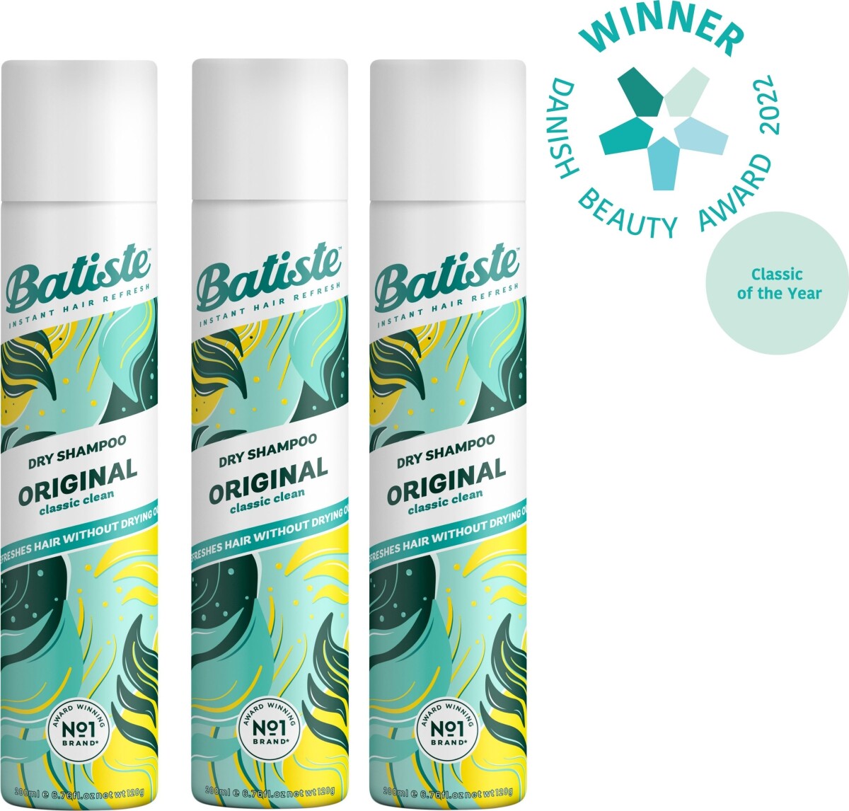 Batiste Tørshampoo - Clean & Classic Original 200 ML