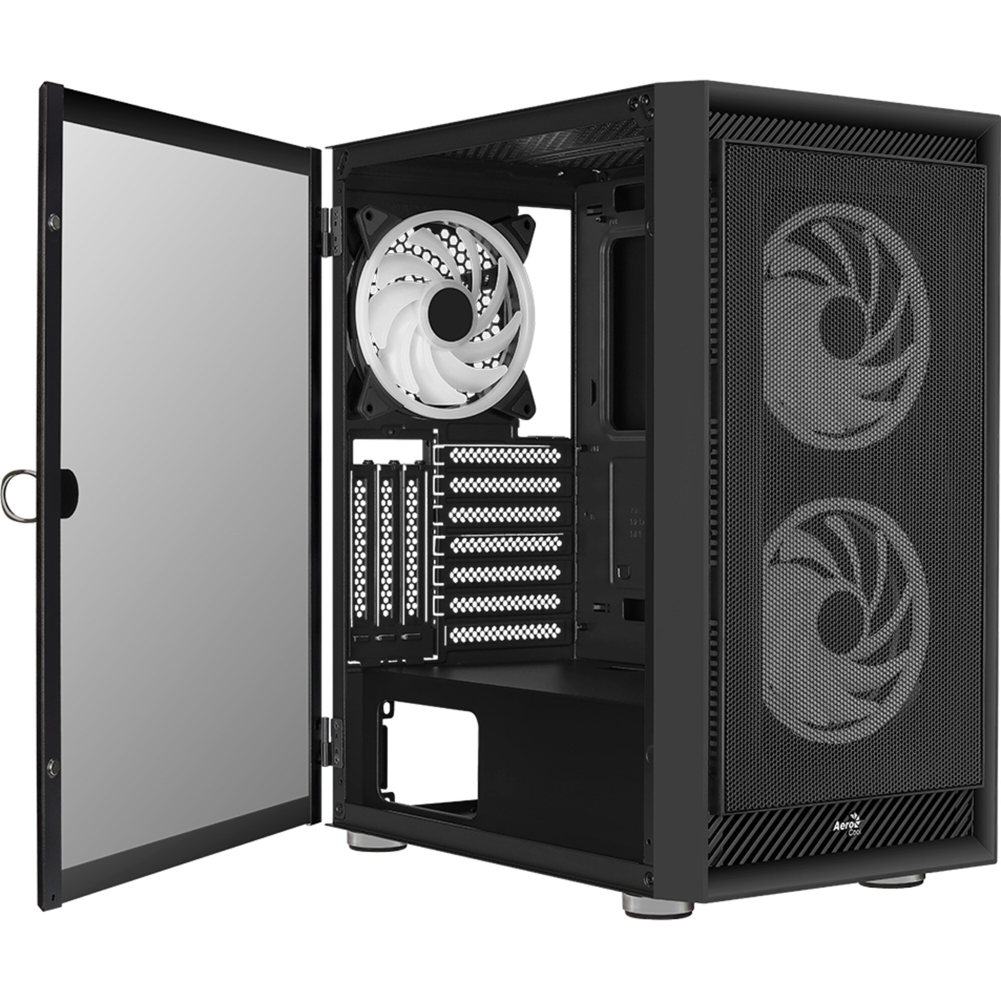 Aerocool Tower-Gehäuse Graphite-G-BK-v3