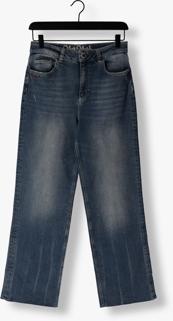 blauwe mos mosh wide jeans relee kessel jeans