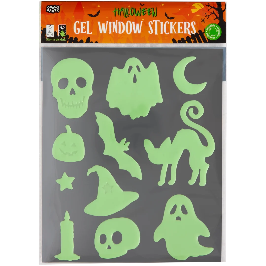 Autocollants gel Halloween