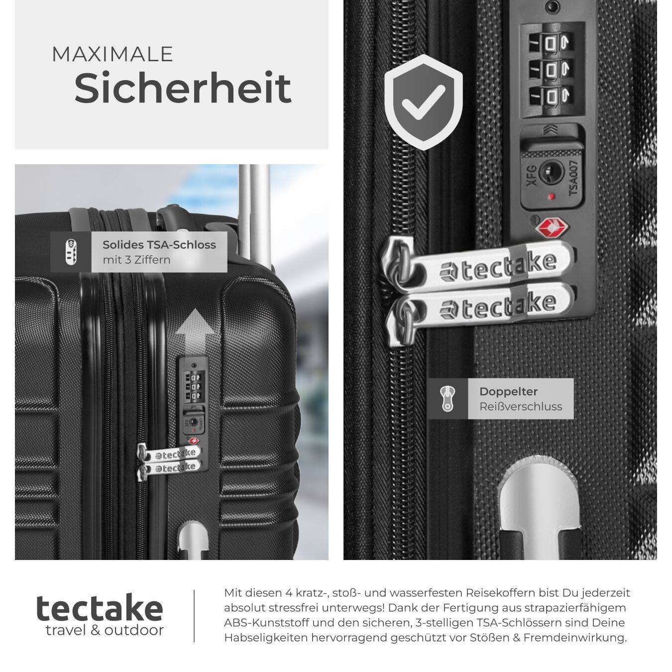 Hartschalenkoffer-Set